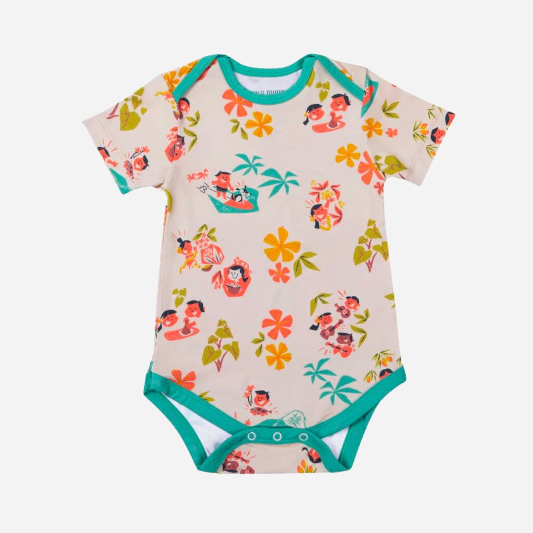 Coco Moon Bamboo Onesie Hawai'i Life - Main Image