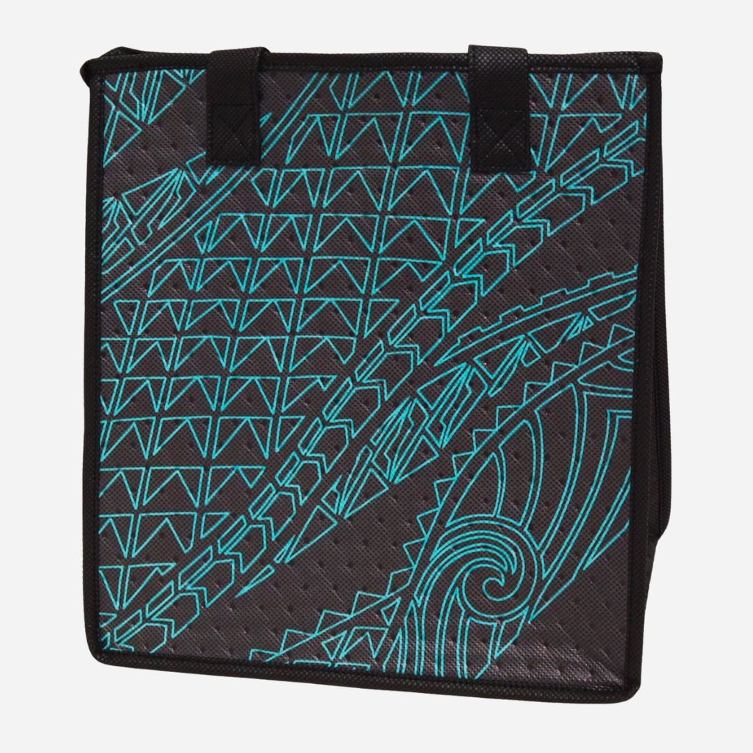 Tropical Paper Garden - Medium Insualted Bag - Ulana Charcoal