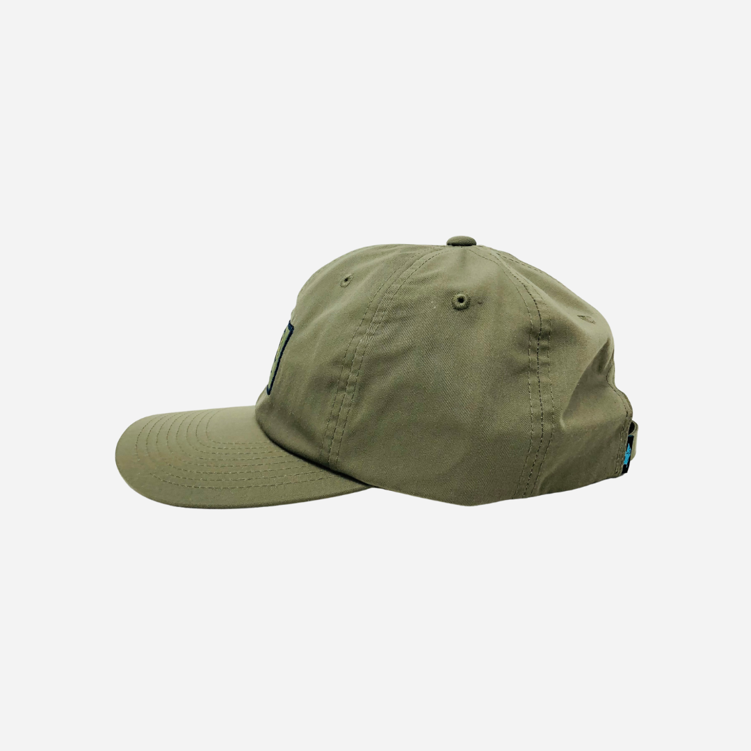 Western Aloha - Recycled Poly Patch Logo Dad Cap - Loden
