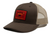 Western Aloha - Surfing Boar Patch Snapback - Brown/Red