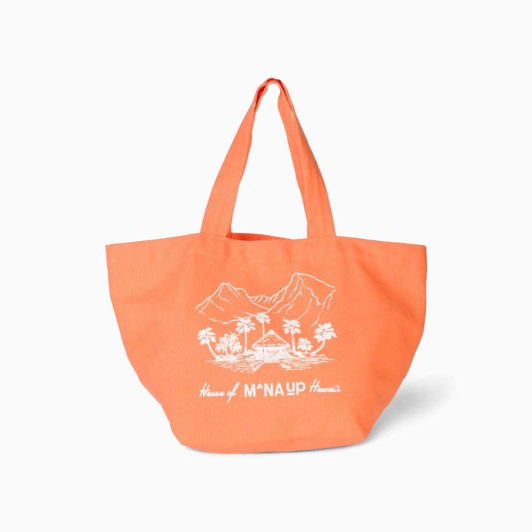 House Of Mana Up Logo Small Canvas Tote