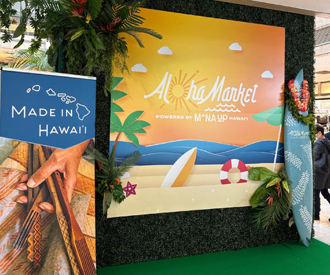 Mana Up Returns to Haneda Airport with Aloha Market Tokyo