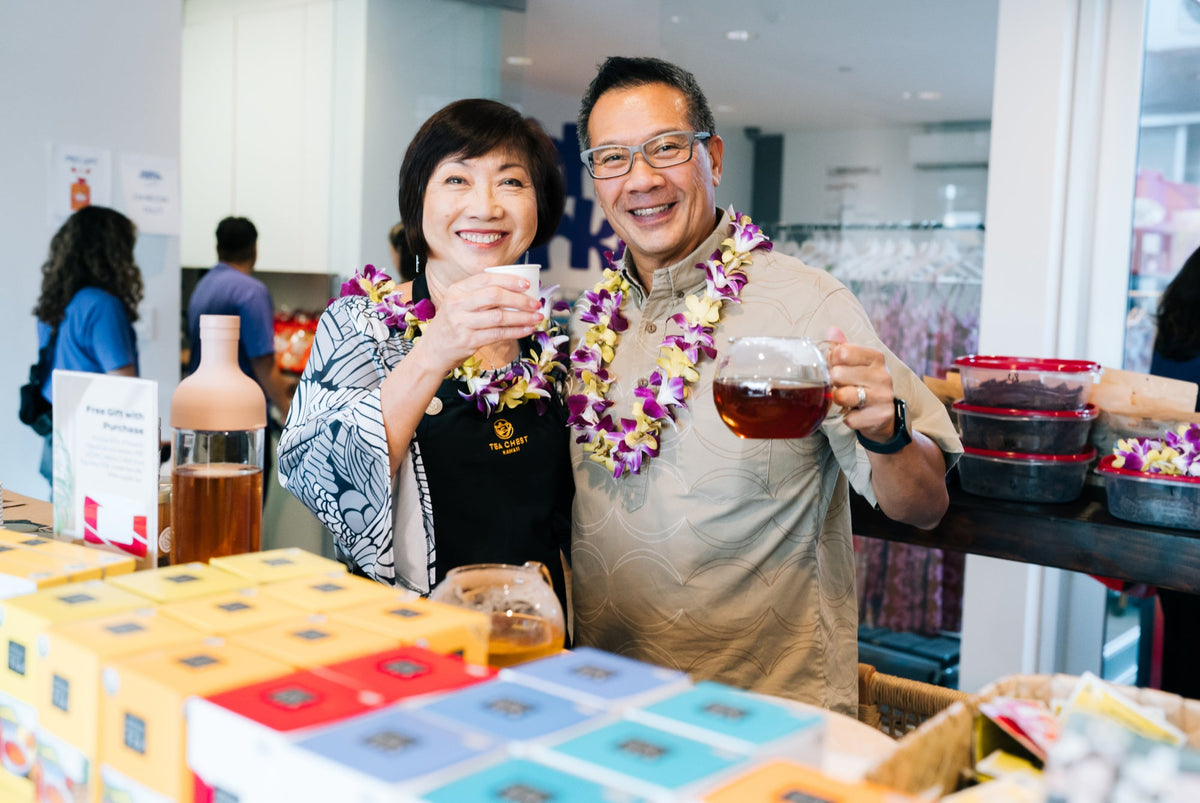 Byron Goo, founder of Tea Chest Hawaii