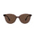 Mohala Eyewear - Kalei Sunglasses Caribbean Conch with Tan Polarized Lenses, Low Nose Bridge, Narrow