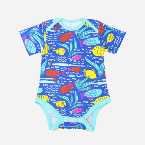 Coco Moon - Bamboo Onesie - Gone Snorkeling