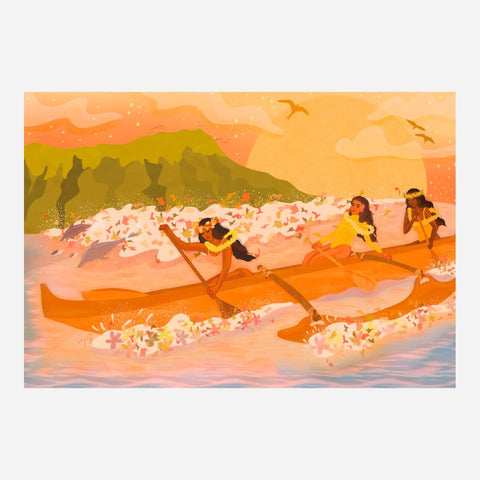 Surf Shack Puzzles - Mana Wa'ahine by TeAta Gutierrez - 1000 pc