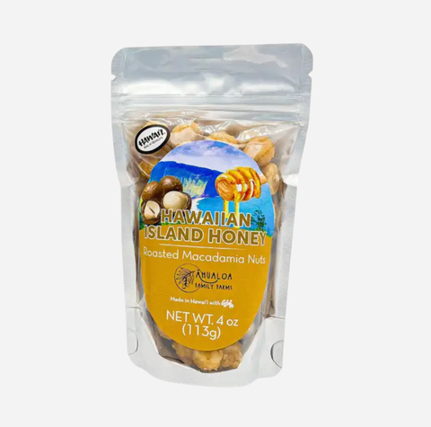 Ahualoa Family Farms - Hawaiian Honey Macadamia Nuts - 4oz