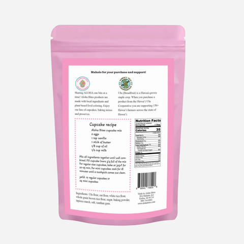 Hawaii Ulu Cooperative - Cupcake Mix
