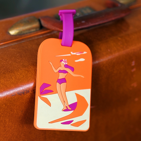 Nick Kuchar x Hawaiian Airlines - Luggage Tag