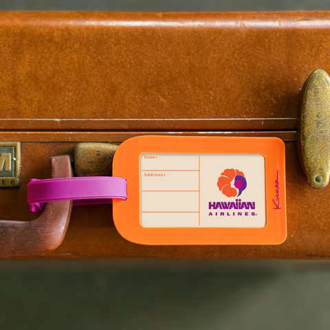 Nick Kuchar x Hawaiian Airlines - Luggage Tag