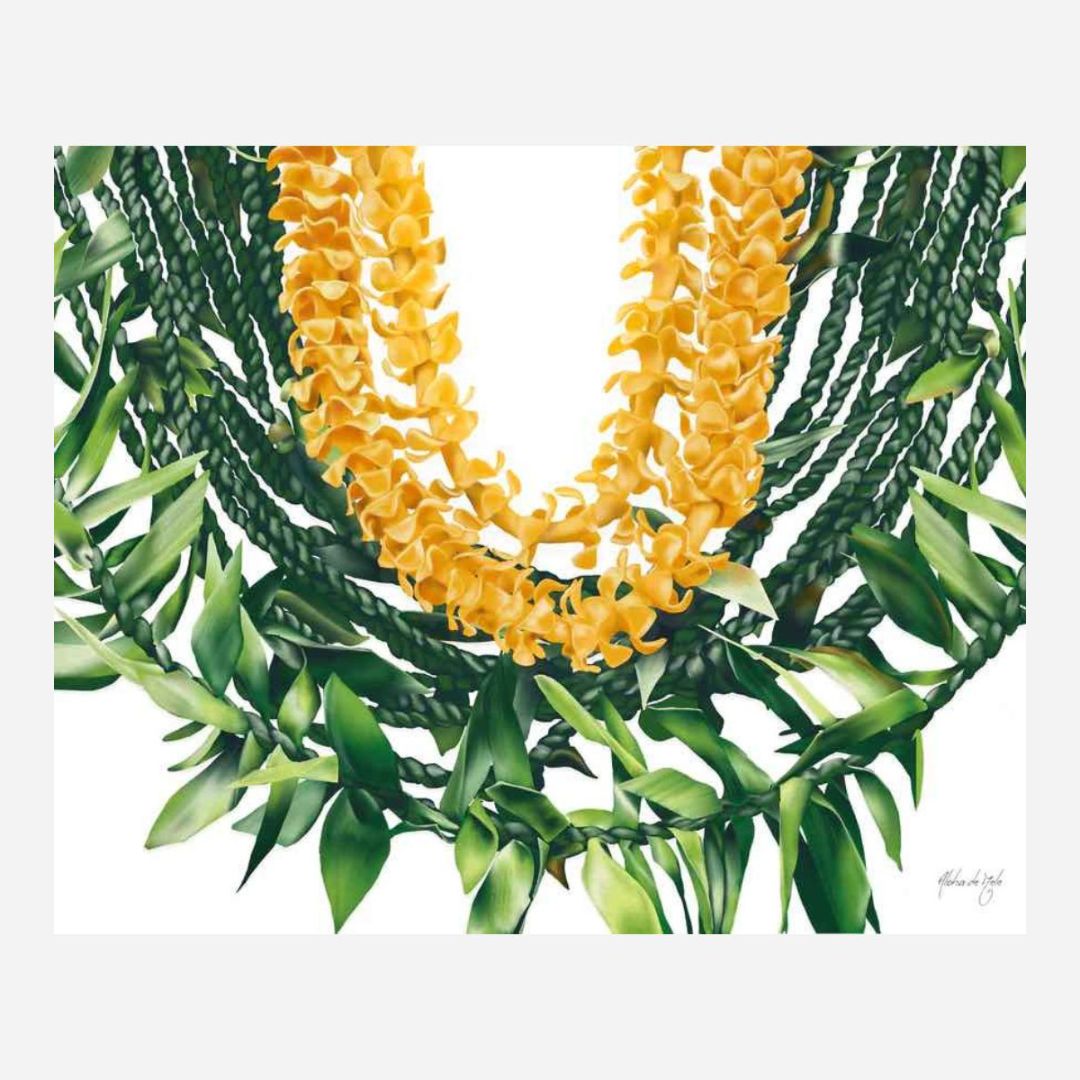 Aloha de Mele - May Day 23 Art Print