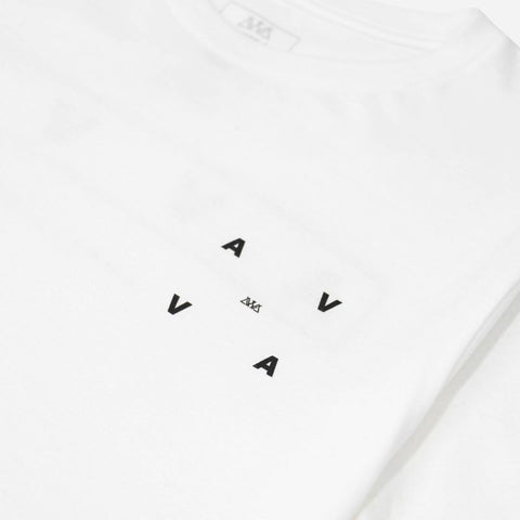 Ambassadors With Aloha - Radio Wave Tee - White