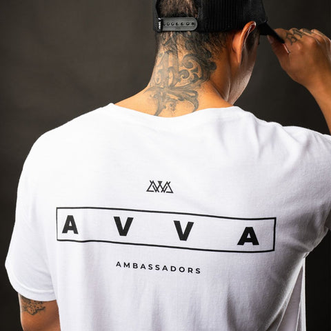Ambassadors With Aloha - Radio Wave Tee - White