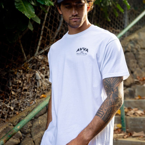 Ambassadors With Aloha - Waters Edge SS Tee - White