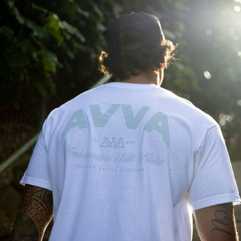 Ambassadors With Aloha - Waters Edge SS Tee - White