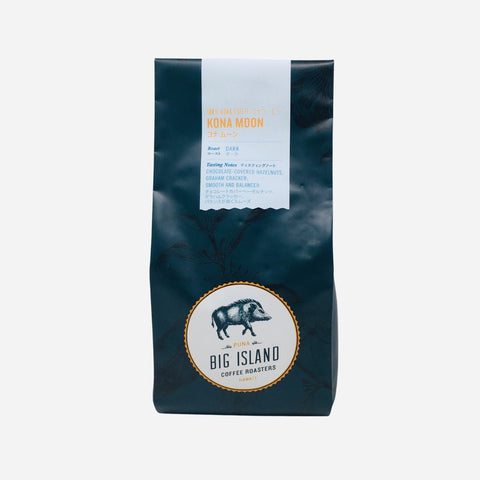 Big Island Coffee Roasters - 100% Kona Coffee - Kona Moon - Whole Bean - 7oz