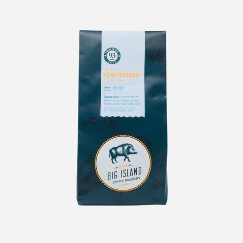 Big Island Coffee Roasters - 100% Kona Peaberry Coffee - Whole Bean 7oz