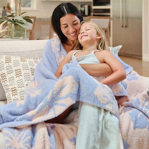 Coco Moon - Bliss Blanket - Hibiscus Lullaby