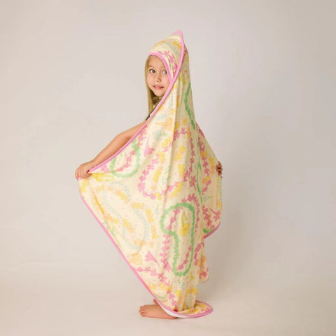 Coco Moon - Hooded Towel Set - Lei Day in Sand