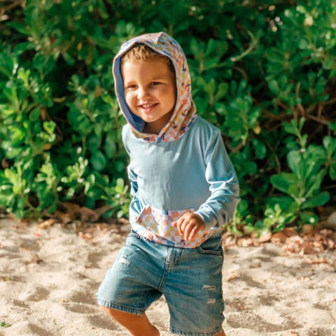 Coco Moon - Hoodie - Sunset Checker