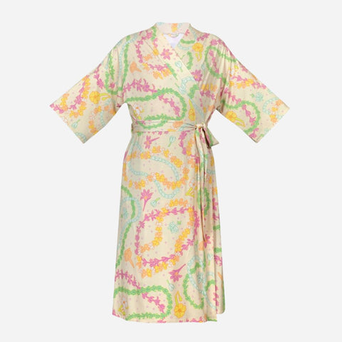 Coco Moon - Muslin Mama Robe - Lei Day in Sand