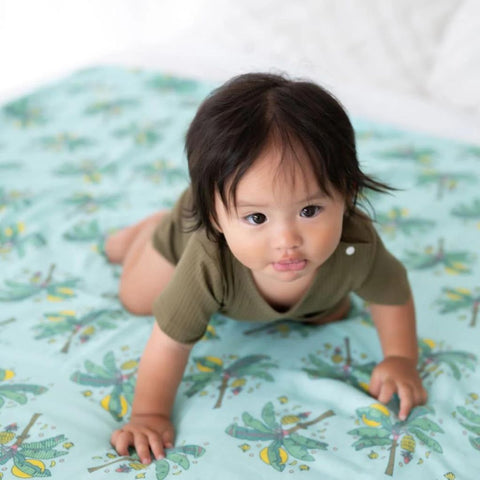 Coco Moon - Baby Quilt - Banana Moon