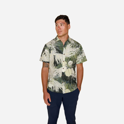 David Shepard - Coconut Flower & Fruit Aloha Shirt