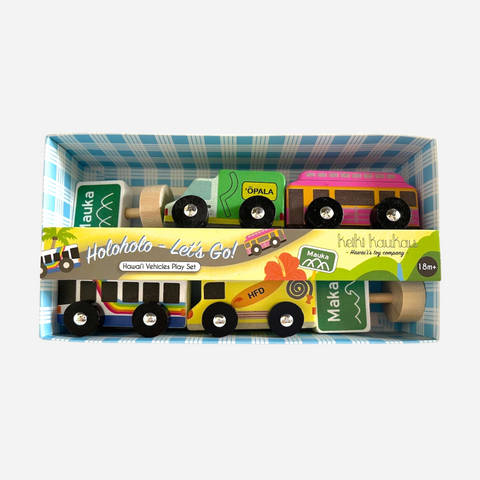 Keiki Kaukau - Holoholo Letʻs Go Vehicle Set