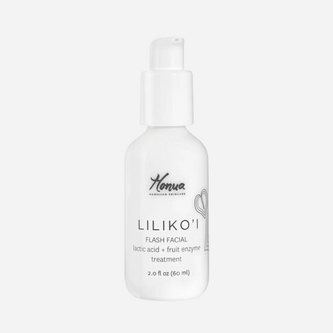 Honua Hawaiian Skincare - Lilikoi Flash Facial with Skincare Travel Bag