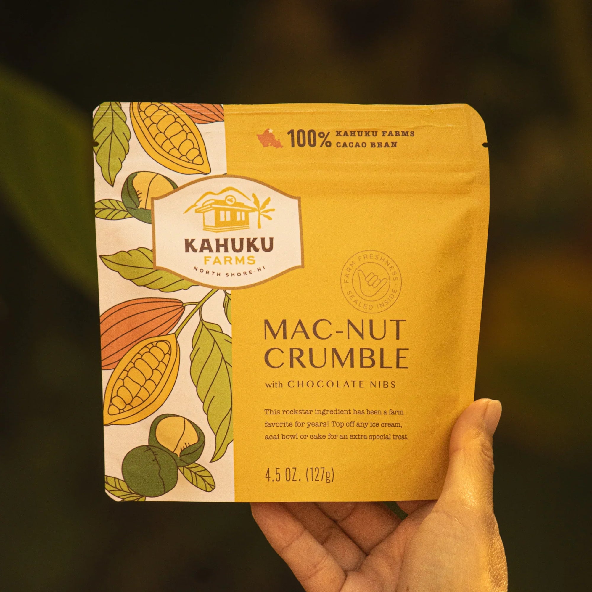Kahuku Farms - Macnut Crumble Pouch