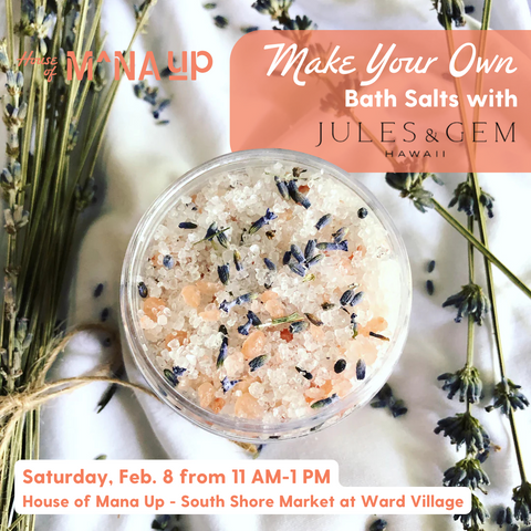 Jules + Gems - Bath Salt Making Kit