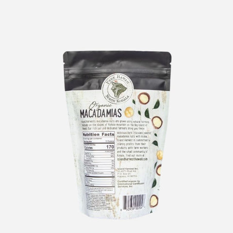 island harvest dark chocolate macadamias