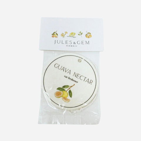 Jules + Gem - Guava Nectar Car Freshener