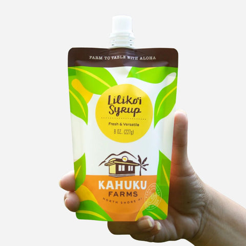 Kahuku Farms - Liliko'i Syrup 8oz Pouch