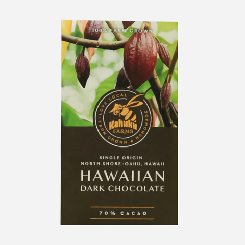 Kahuku Farms - Hawaiian Dark Chocolate 70% Cacao
