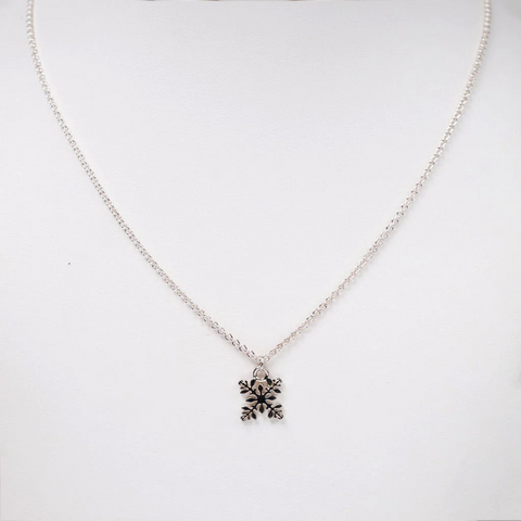 Laha'ole - Quilt Silver Necklace - Puakenikeni