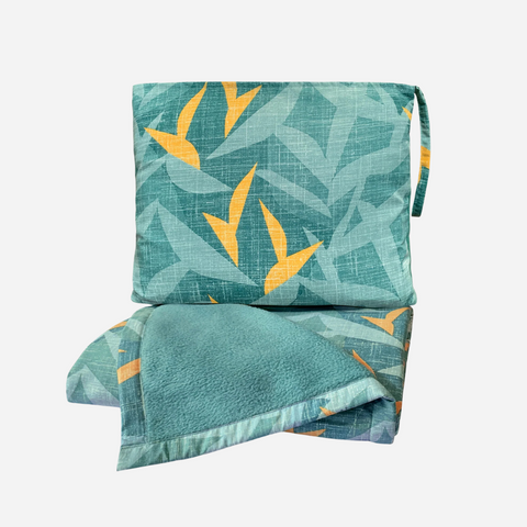 Noho Home - Lele Travel Blanket - Teal