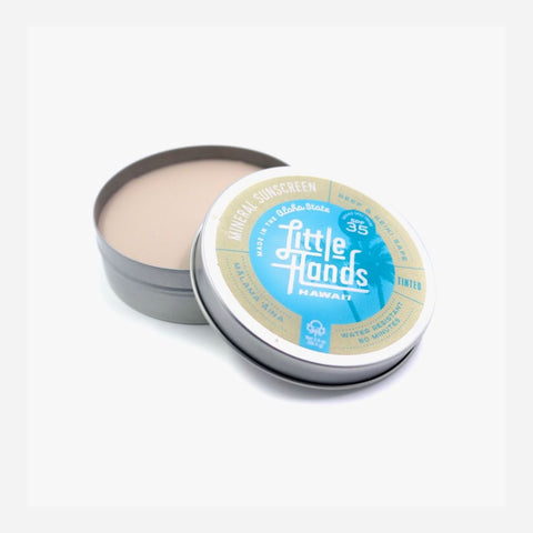 little hands tinted sunscreen