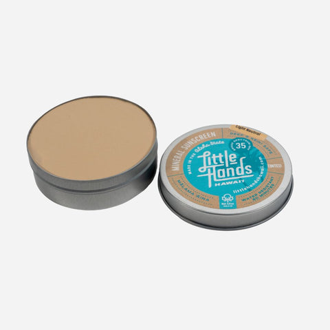 Little Hands - Body & Face Mineral Sunscreen Tin - Tinted