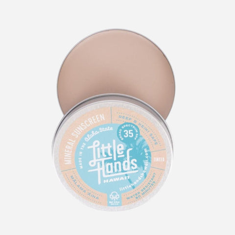 Little Hands - Body & Face Mineral Sunscreen Tin - Tinted