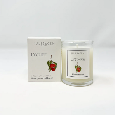 Jules + Gem - 3 oz Votive Candle - Lychee