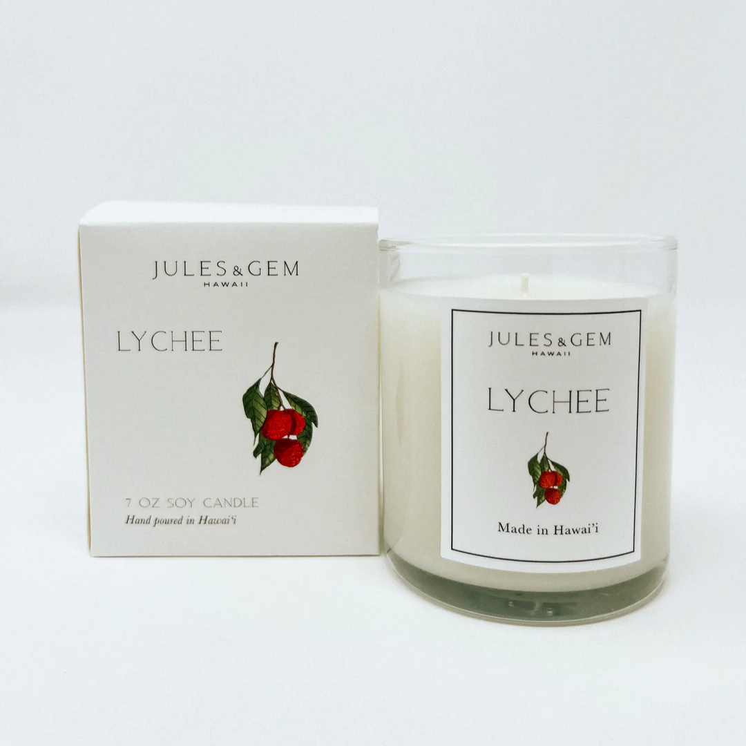 Jules + Gem - 7 oz Candle - Lychee