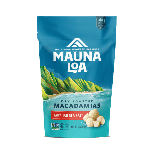 Flavored Macadamias - Hawaiian Sea Salt Bag - Hawaiian Host X Mauna Loa