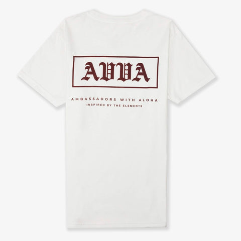 Ambassadors With Aloha - Old E SS Tee - White