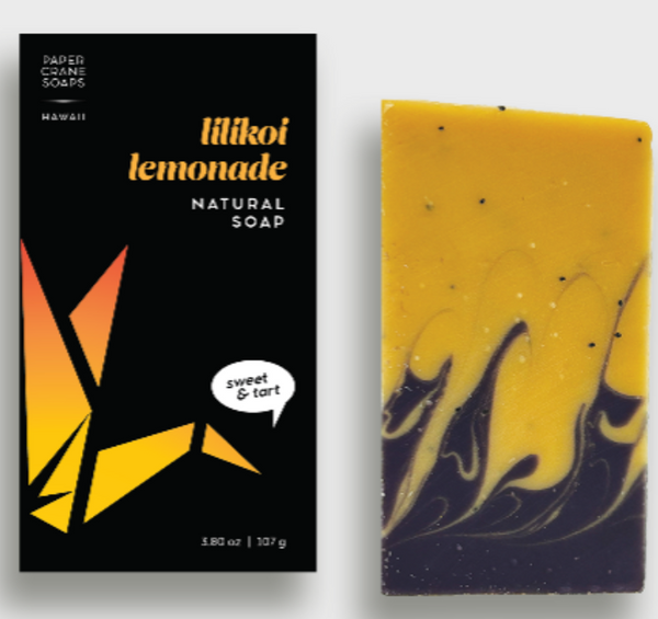 Paper Crane Soaps - Natural Soap - Lilikoi Lemonade