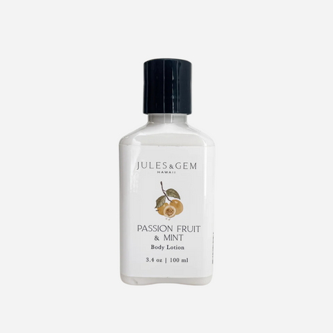 Jules + Gem - 3.4 oz Body Lotion - Passionfruit + Mint