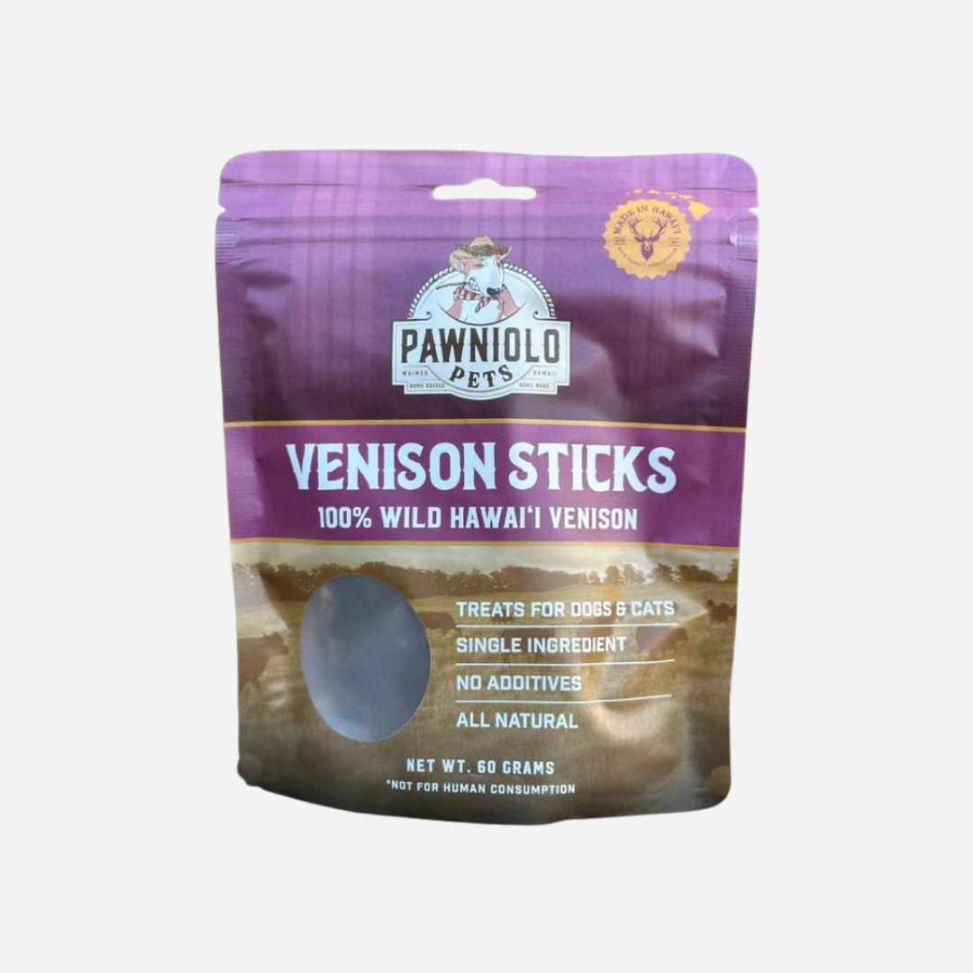 Pawniolo Pets - For Your Pet - Venison Sticks