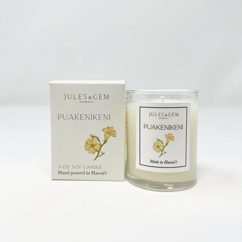 Jules + Gem - 3 oz Votive Candle - Puakenikeni