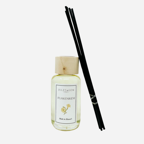 Jules + Gem - 4 oz Reed Diffuser - Puakenikeni