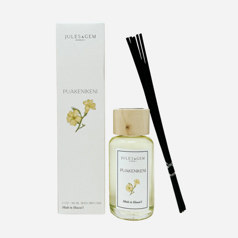 Jules + Gem - 4 oz Reed Diffuser - Puakenikeni